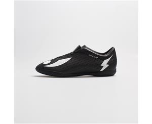 Kids Concave Volt + IN - Black/White Football Boots