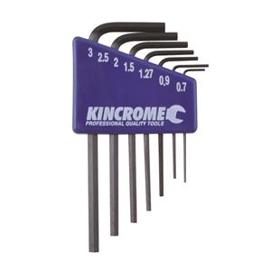 Kincrome 7 Piece Metric Mini Hex Key Wrench Set
