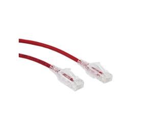 Konix 1.25M Slim CAT6 UTP Patch Cable LSZH in Red