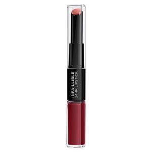L'Oreal Infallible 2-Step Lipstick 700 Boundless Burgundy