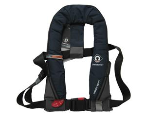 Life Jacket Crewsaver Crewfit Navy Blue Sport 165N Automatic Inflatable