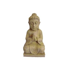 Lotus Collection Fibre Clay Buddha Statue