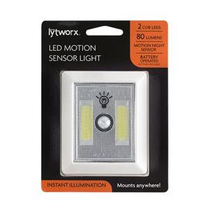 Lytworx 2 COB LED Motion Sensor Light