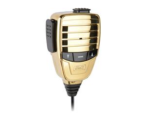 MC553G GME Gold Premium Microphone With Magnetic Mic Mount GME Highly-Polished Plated Casing GOLD PREMIUM MICROPHONE