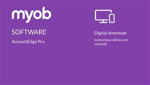 MYOB AccountEdge Pro Digital Download