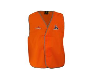 Melbourne Storm NRL HI VIS Safety Work Vest Shirt ORANGE