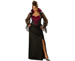 Midnight Vampiress Adult Plus Women's Costume
