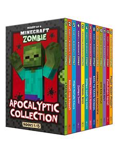 Minecraft Zombie Apocalyptic Collection Books Boxset