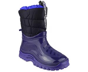 Mirak Flurry Childrens Warmlined Boot / Infants Boots (BLUE) - FS855