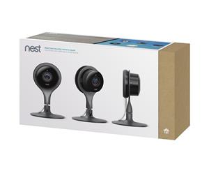 Nest Cam Indoor Security Camera 3 Pack Wifi Bluetooth