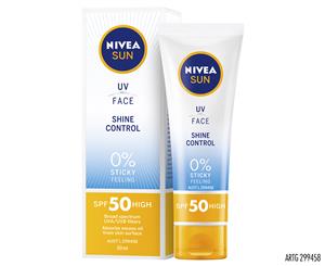 Nivea Sun UV Face Shine Control SPF50 50mL