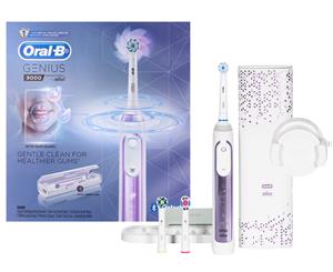 Oral B Genius 9000 Electric Toothbrush - Orchid Purple