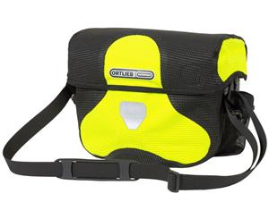 Ortlieb 7L Ultimate6 High Vis Handlebar Bag Neon Yellow/Black Reflex