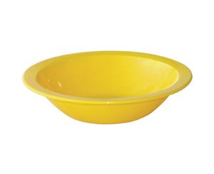 Pack of 12 Kristallon Polycarbonate Bowls Yellow 172mm