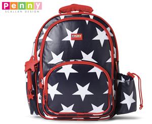 Penny Scallan Kids' Large Backpack - Navy Star