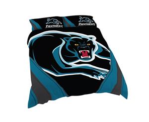 Penrith Panthers NRL Logo Design Quilt Doona Cover - Double