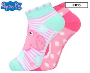 Peppa Pig Girls' Sock 2-Pack - Assorted