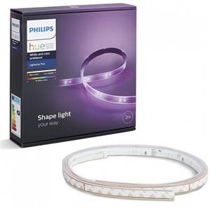 Philips - HUESTRIPMK2 - Hue LightStrip Plus Dimmable LED Smart Light