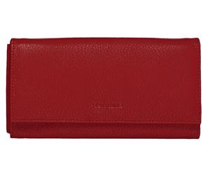 Pierre Cardin Italian Leather Ladies Wallet (PC8785) - Red