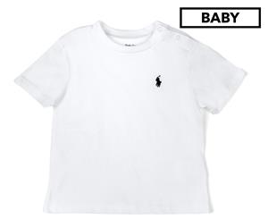 Polo Ralph Lauren Baby Cotton Tee / T-Shirt / Tshirt - White