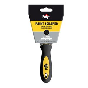 Poly 75mm Paint Scraper