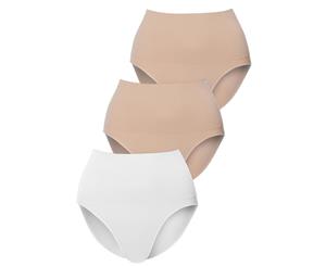 Power Brief 3 Pack - 2 Nude 1 White