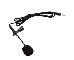 REYTID Pro Clip on 3.5mm Lavalier Microphone Compatible with iPhone Android Canon Nikon Digital Cameras GoPro - Condenser Omnidirectional Smartphones - Black