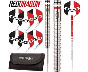 Red Dragon - Jamie Hughes Darts - Steel Tip - 90% Tungsten - 26g