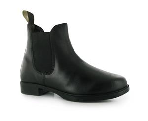 Requisite Women Glendale Jodhpur Boots Shoes Footwear - Black Everyday Leather - Black