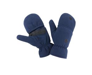 Result Unisex Winter Essentials Palmgrip Glove-Mitt (Navy Blue) - BC3059
