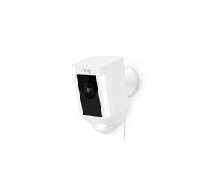 Ring Spotlight Home Office Hardwired Security Camera System 1080p HD Video Recording & LED Lights