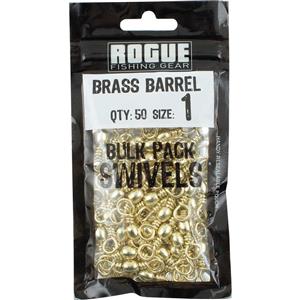 Rogue Brass Barrel Swivel 50 Pack