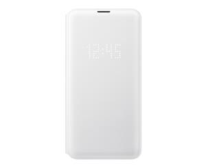 Samsung Galaxy S10e LED View Wallet Cover - White - Au Stock