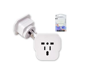 Sansai Universal Travel Power Adapter Outlet UK EU US CA Sockets to AU/NZ Plug