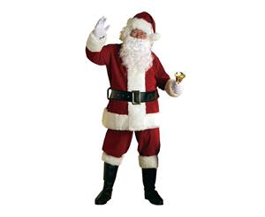Santa Suit Ultra Velvet Deluxe Adult XXLarge Size Costume