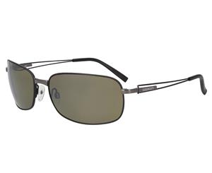 Serengeti Trieste Polarised Sunglasses - Gunmetal/Green