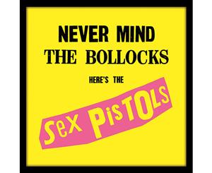 Sex Pistols - Never Mind The Bollocks 12 Inch Album Cover Framed Print