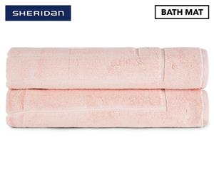 Sheridan Luxury Egyptian Bath Mat 2-Pack - Peach