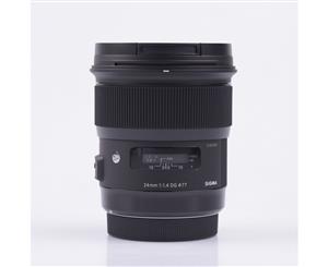 Sigma ART 24mm f/1.4 DG HSM Lenses - Canon Mount