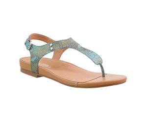 Silver Lining Mikaela Aqua Sandals