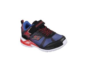 Skechers Childrens/Boys Erupters Ii Lava Waves Touch Fastening Trainers (Black/Royal Blue) - FS5522