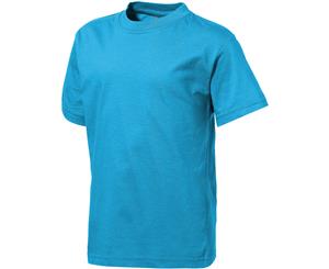 Slazenger Childrens/Kids Ace Short Sleeve T-Shirt (Aqua) - PF1803