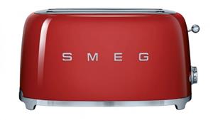 Smeg 50s Style Longslot Toaster - Red