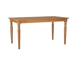 Solid Acacia Wood Outdoor Dining Table Garden Furniture 2 size