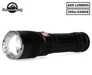 Sonnenberg Rechargeable Tactical LED Flashlight / Torch