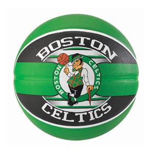 Spalding NBA Team Series Boston Celtics Basketball Green / Black 6