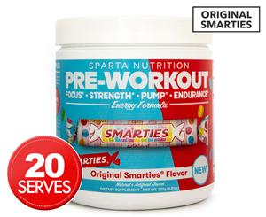 Sparta Nutrition Pre-Workout Original Smarties 250g (20 serves)