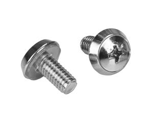 Startech.Com 100 Pkg M6 Mounting Screws And Cage Nuts For Server Rack Cabinet