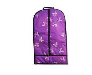 Stc Bambino Garment Carry Bag For Horse Riding Travel Cloths Purple - Purple