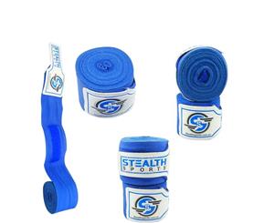 Stealth Sports Boxing Hand Wraps 4m - Blue